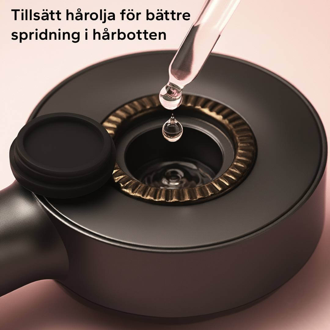 Alwora - Scalp Massager med rött ljus