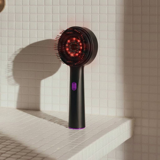 Alwora - Scalp Massager med rött ljus