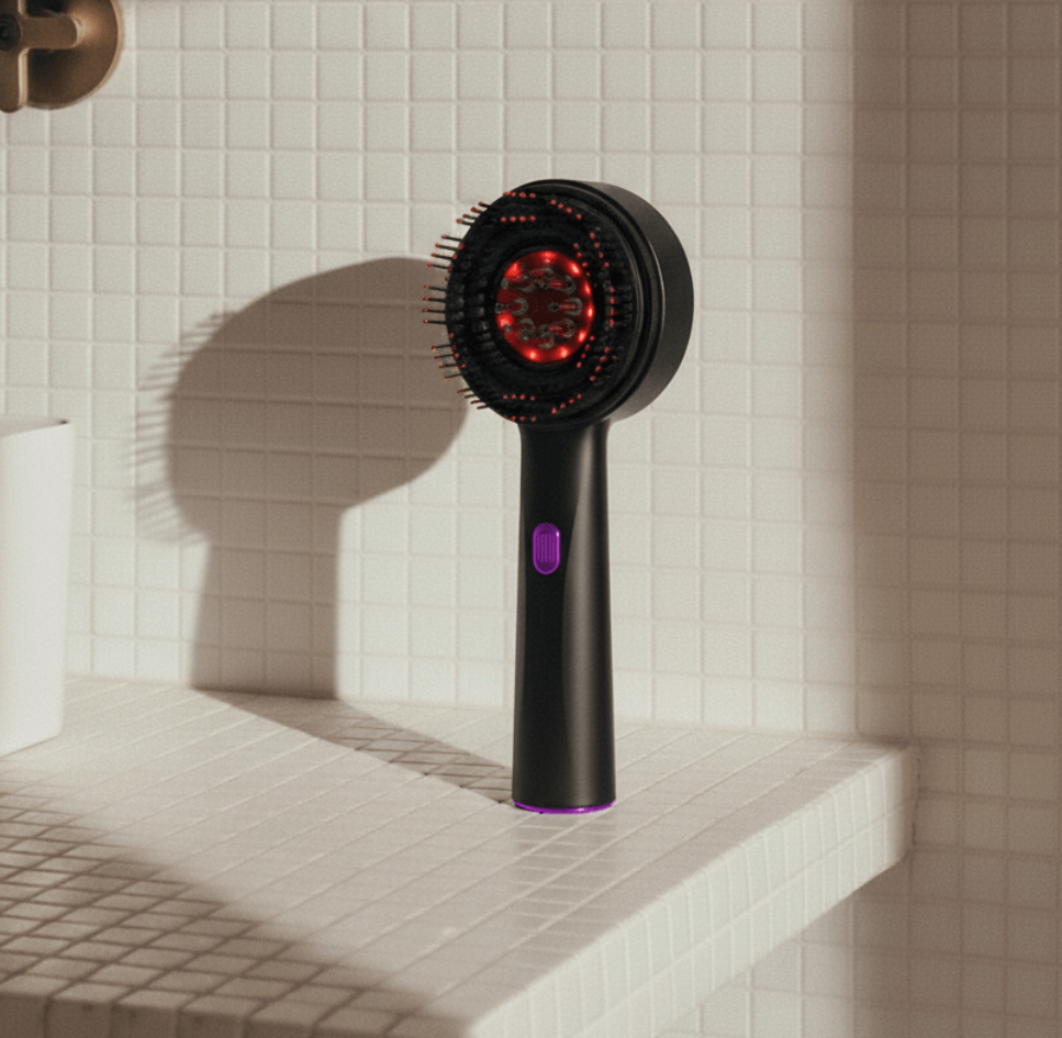 Alwora Halo - Scalp Massage Comb – Red Light therapy Hair Care & Relaxation