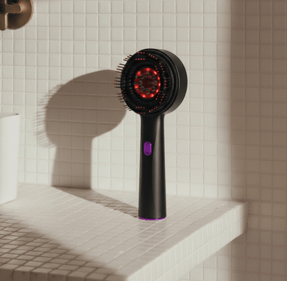 Alwora Halo - Scalp Massage Comb – Red Light therapy Hair Care & Relaxation