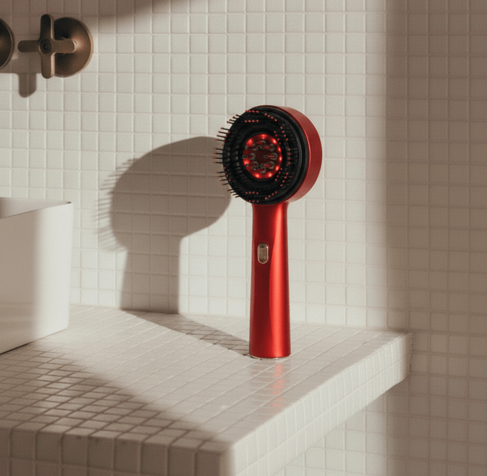 Alwora Halo - Scalp Massage Comb – Red Light therapy Hair Care & Relaxation
