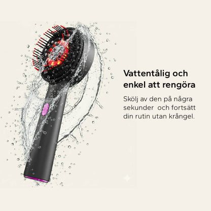 Alwora - Scalp Massager med rött ljus
